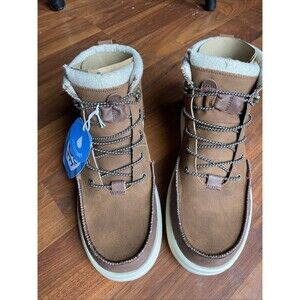 Hey Dude Men's Bradley Classic Tumbled Cognac/Multi Shoes NEW! 2025 Size 11